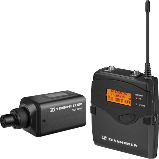 Sennheiser Single Channel ENG System: (1) SKP 2000XP bodypack transmitter; (1) EK 2000 portable recevier.  Frequency range Aw (516 / 558 MHz), 2000ENG-SKP-A