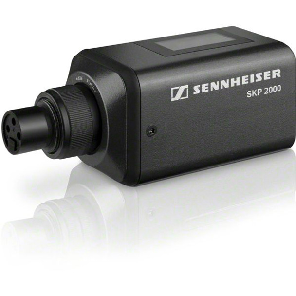 Sennheiser Plug-on transmitter with 48v phantom power.  Frequency range Aw (516 / 558 MHz), SKP2000XP-Aw