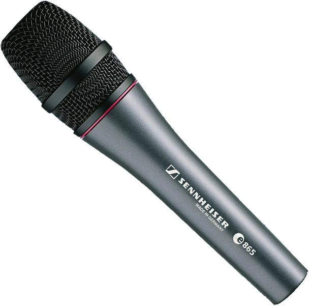 Sennheiser Handheld super-cardioid condenser, includes MZQ800 clip. 11.6 oz., e865