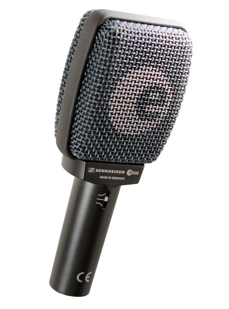 Sennheiser Professional super-cardioid dynamic with three-position presence filter, MZQ100 clip for guitar cabinet. 4.8 oz., e906