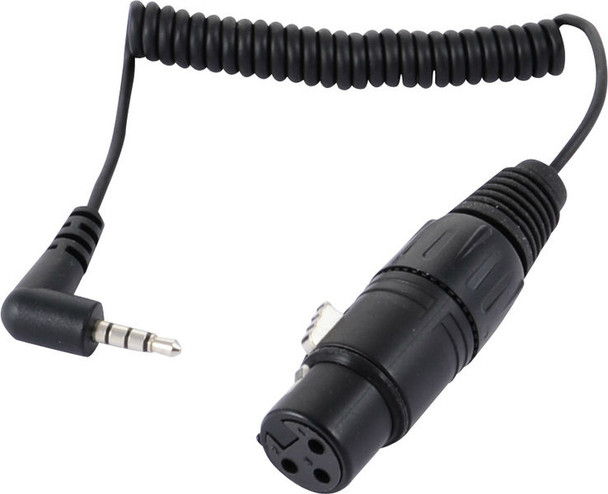 Sennheiser XLR-3 to a 3.5 mm smartphone connector cable for shotgun microphones, KA600i