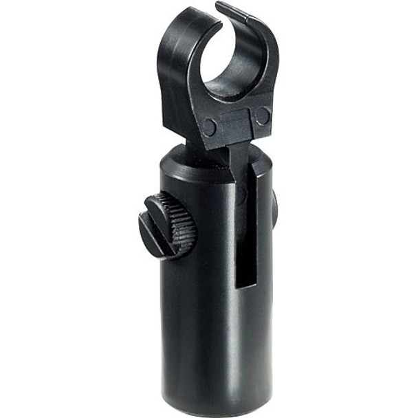 Sennheiser Mini clip for use with remote cable.  3/8" standard threading, MZQ8001