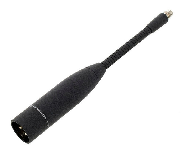 Sennheiser IS Series 6 in (15 cm) single flex gooseneck with 3 pin XLR connector, non-reflective Nextel® gray (3.0 oz), MZH3015NX