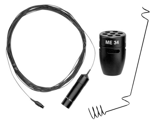 Sennheiser ME34 cardioid capsule, MZC30 cable and MZH30 ceiling hanger, I30H-C