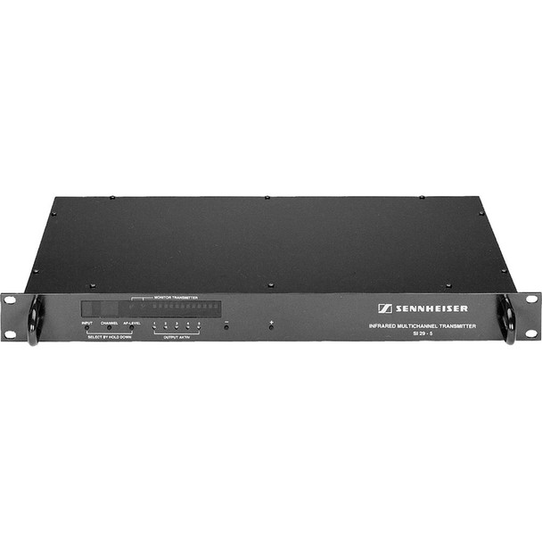 Sennheiser Five channel rack mountable narrowband IR modulator, includes NT29-120 power supply (9.14 lbs), SI29-5/NT