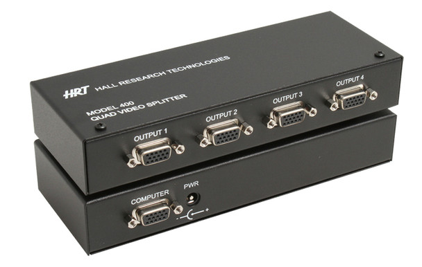 Hall Research 4 Port VGA Video Splitter, 400