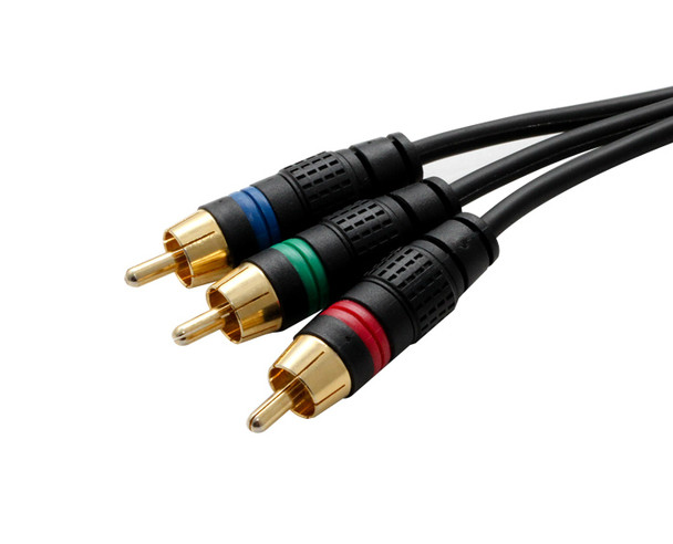 Hall Research 12" Component Video cables, C-3RCA-CP-12I