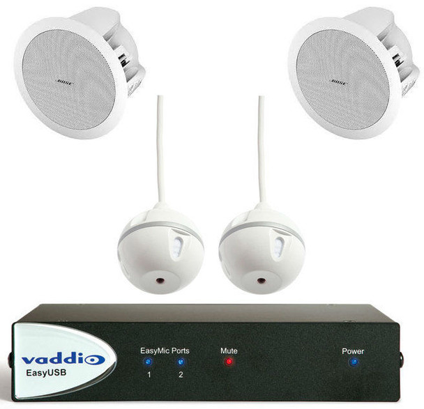 Vaddio Easy Talk USB Audio Bundle - System C, 999-8640-000
