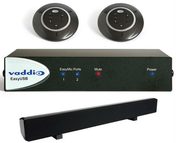 Vaddio Easy Talk USB Audio Bundle - System B, 999-8630-000