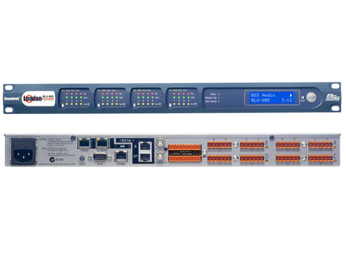 BSS Audio Networked signal processor w/ AVB & BLU link chassis, BLU-805 ...
