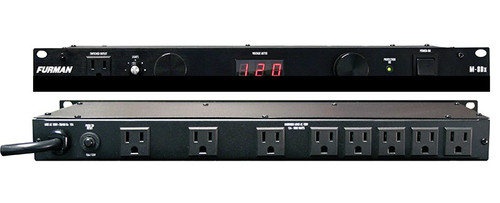 FURMAN M-8xラックマウント電源タップ POWER-ONのみ確認済み Furman M-8X2 Rackmount Power Strip - 654061028307