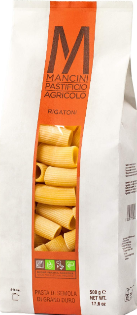 Mancini Pasta Mezze Maniche (Pack of 4)