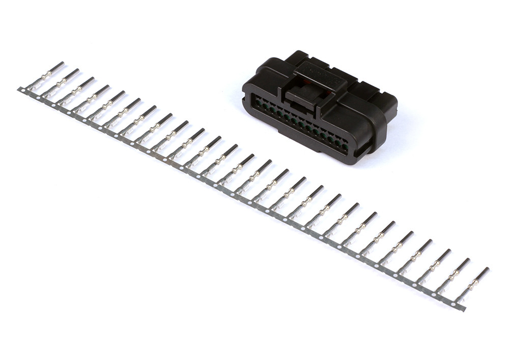 Plug and Pins - AMP 26 Pin 2 Row Superseal Connector