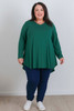 Green Fishtail Swing Top