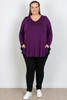 Purple Fishtail Swing Top