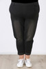 Plus Size Black White Wash Pull On Stretch Denim Boyfriend Jeans