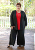 plus size black blazer