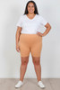 plus size sand short bike shorts 