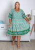 Plus Size Casual Boho Dress