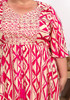Plus Size Magenta Summer Dress
