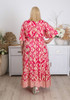 Plus Size Magenta Summer Dress