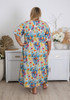 Plus Size Poppy Meadow Casual Dress