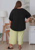 Plus Size Curvaceous Black Bamboo Tee 