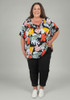 Plus Size Bold And Bright Top 
