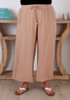 plus size neutral summer pants 