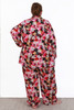Plus Size Hearts And Blossoms Winter Pyjama Set