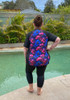 Plus Size Summer Swim Capri