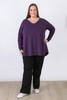 Plus Size Boot Leg Denim Jeans In Matte Black - Curvaceous