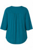 Plus Size Teal Elbow Sleeve Top Curvaceous 