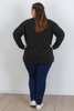 Super Soft Black Sweater Top