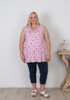 Plus Size Summer Cherries Tank Top