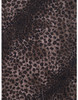 Leopard Print Scarf In Cocoa