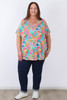 plus size Bamboo Tee In Sundrenched Floral 