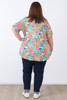 plus size Bamboo Tee In Sundrenched Floral 