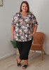 Plus Size Summer Days Black Pants