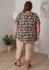 Plus Size Linen Pant In Taupe