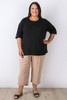Plus Size Summer Days Natural Pants