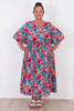 Plus Size Peak Dress In Pretty Floral