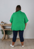 Plus Size Short Sleeve Emerald Shirt Curvaceous