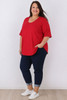 Plus Size Stretch Denim Boyfriend Jeans In Indigo Blue in Sizes 18 to 32