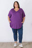 Plus Size Stretch Denim Boyfriend Jeans In Mid Blue by Curvaceous