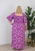 Plus Size Purple Maxi Dress
