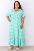 Plus Size Tropical Breeze Maxi Dress