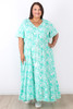 Plus Size Tropical Breeze Maxi Dress