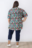 plus size summer cherries top 