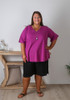 Plus Size Summer Black Shorts